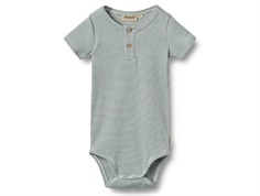 Wheat Magnus bodysuit stormy sea with stripes